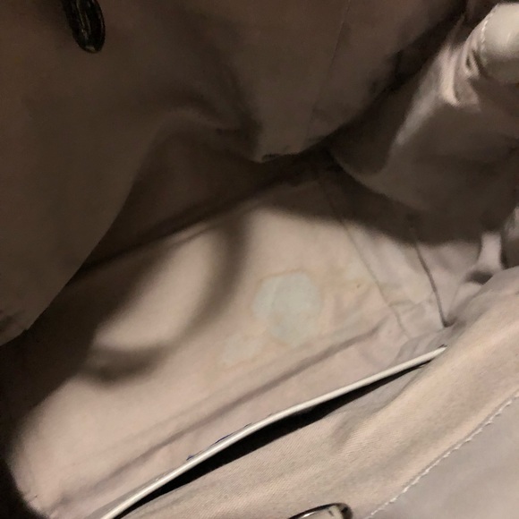 TODAY ONLY: Authentic BURBERRY Blue Label Silver Cream Woven Medium Shoulder Bag - Picture 10 of 14